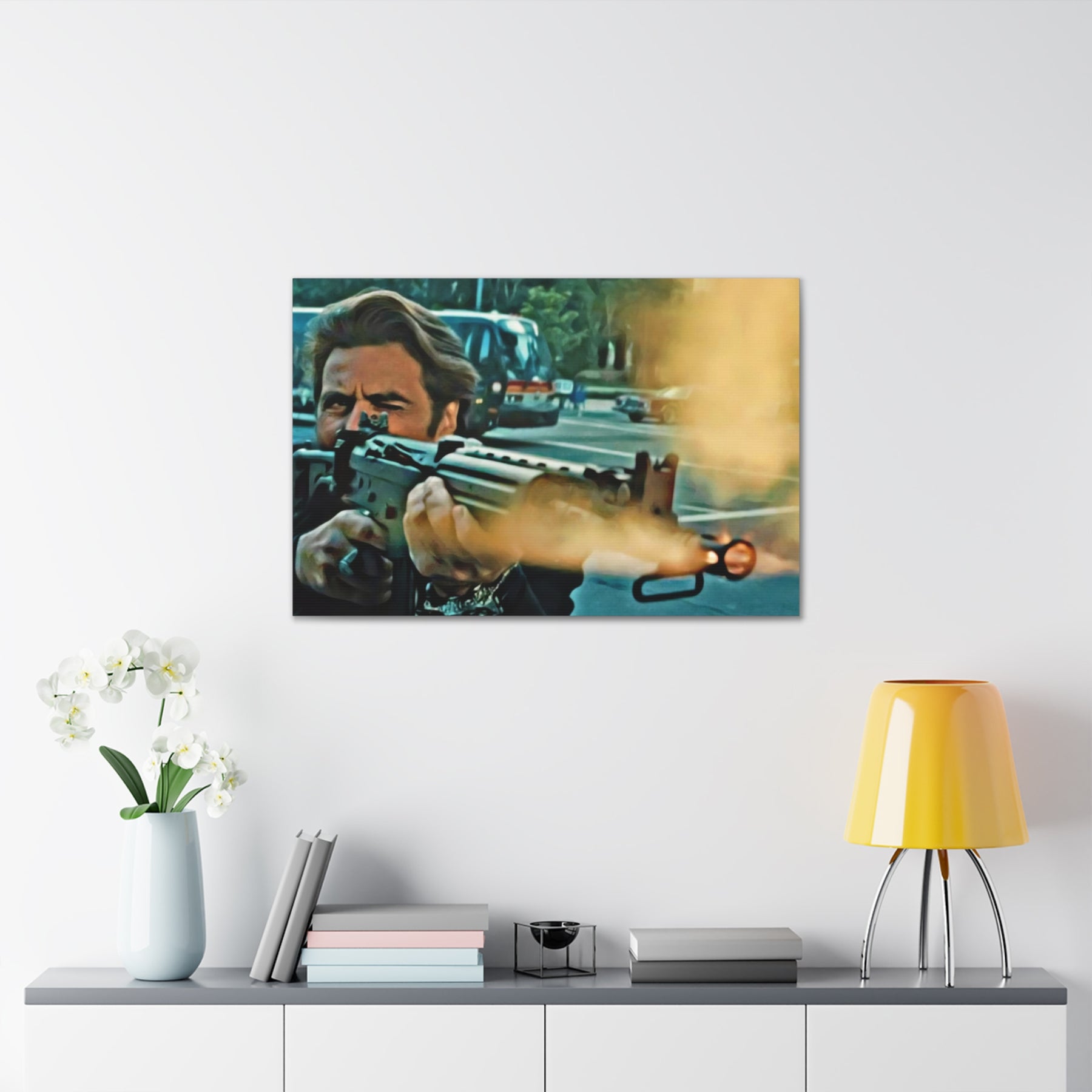 HEAT Hanna Muzzle Flash Canvas