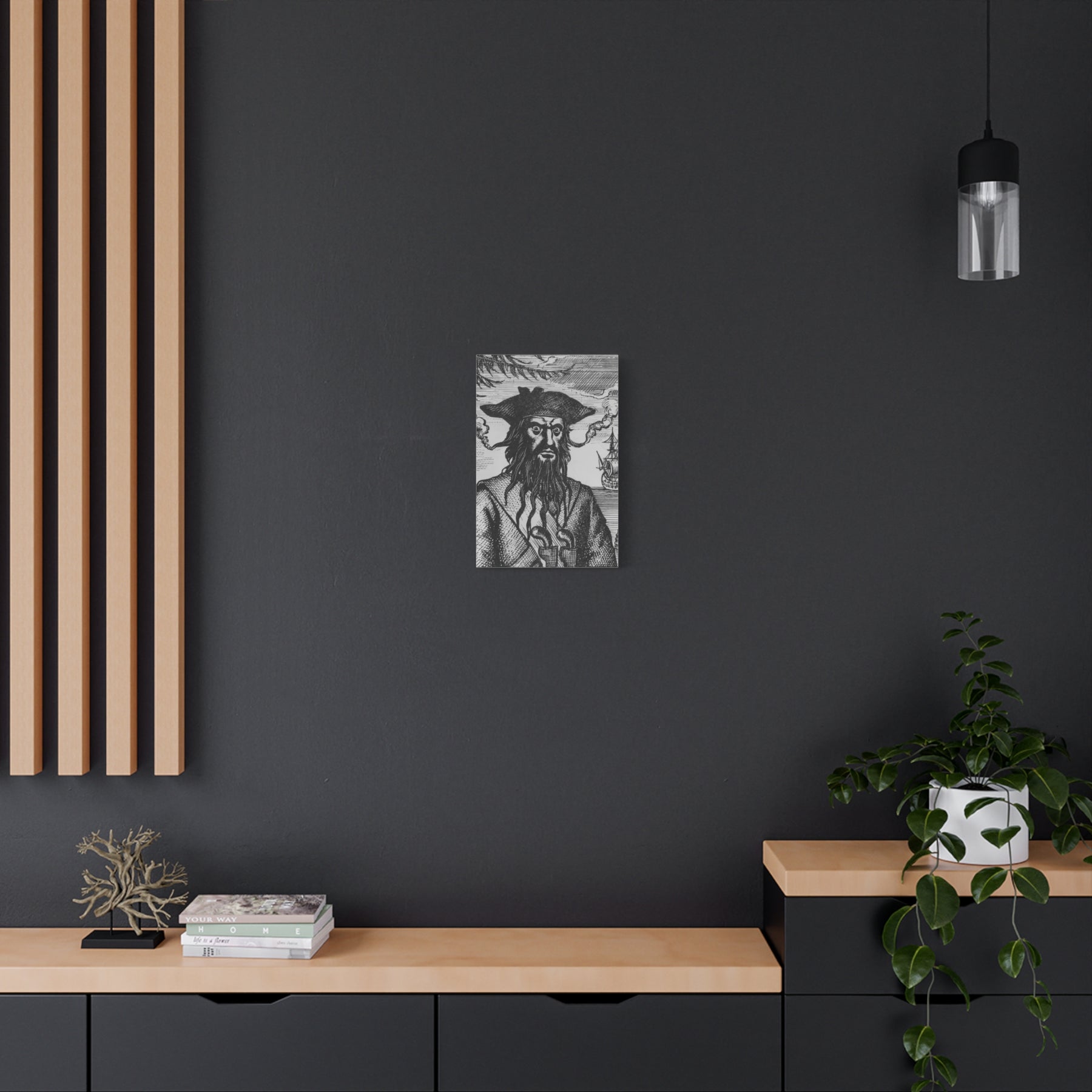 Blackbeard Canvas