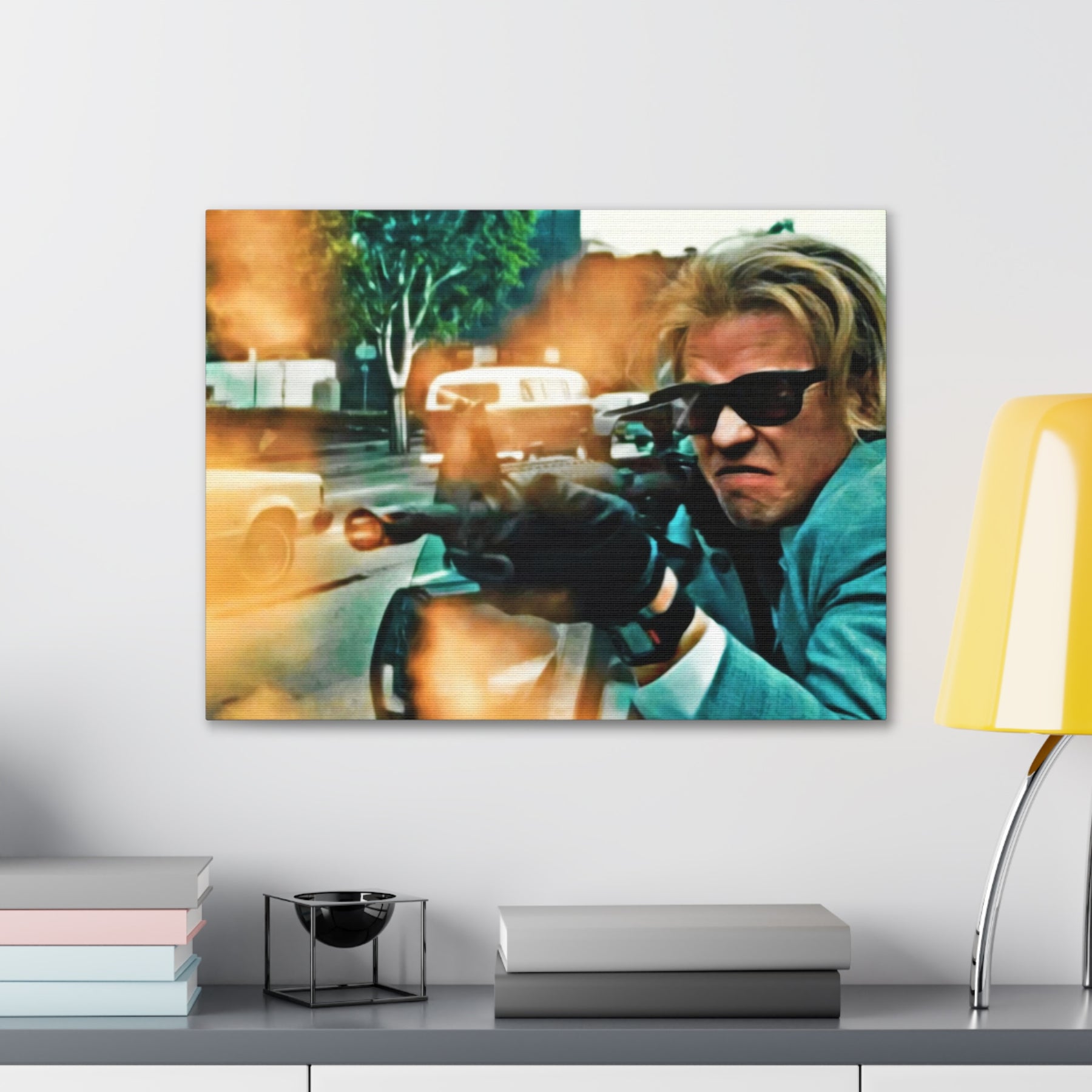 HEAT Chris Muzzle Flash Canvas