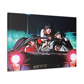 A Clockwork Orange Car Ride Canvas