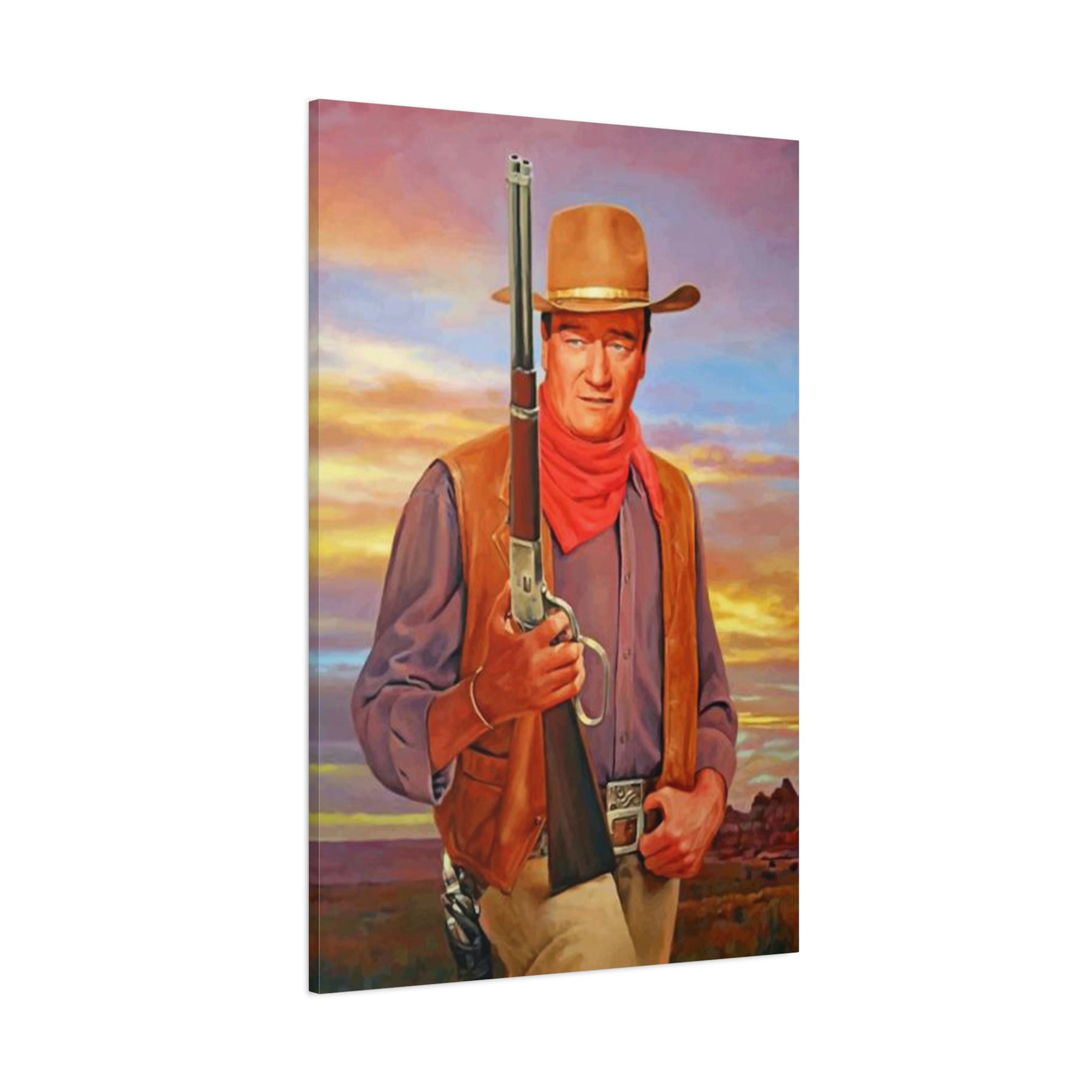 The Duke In Color Canvas