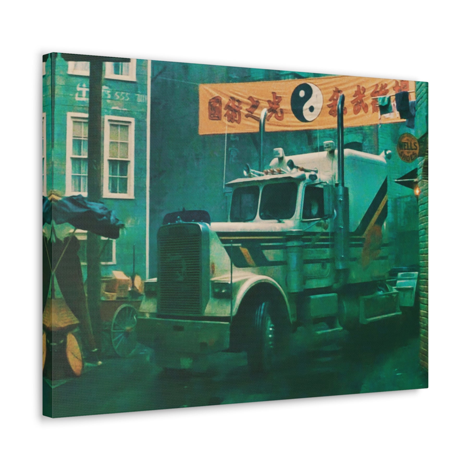 Big Trouble In Little China Porkchop Express Canvas