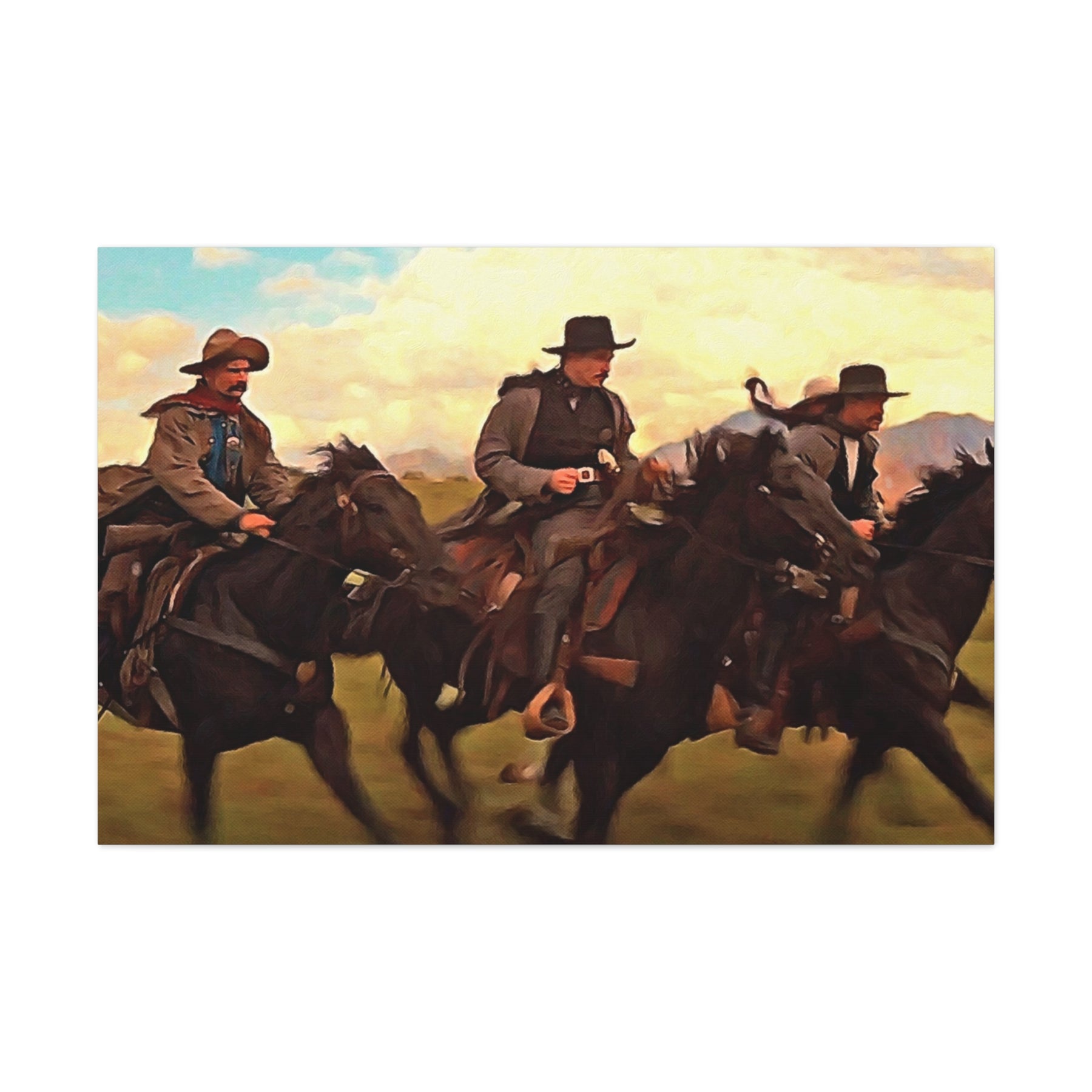 Tombstone Earp & His Immortals Canvas