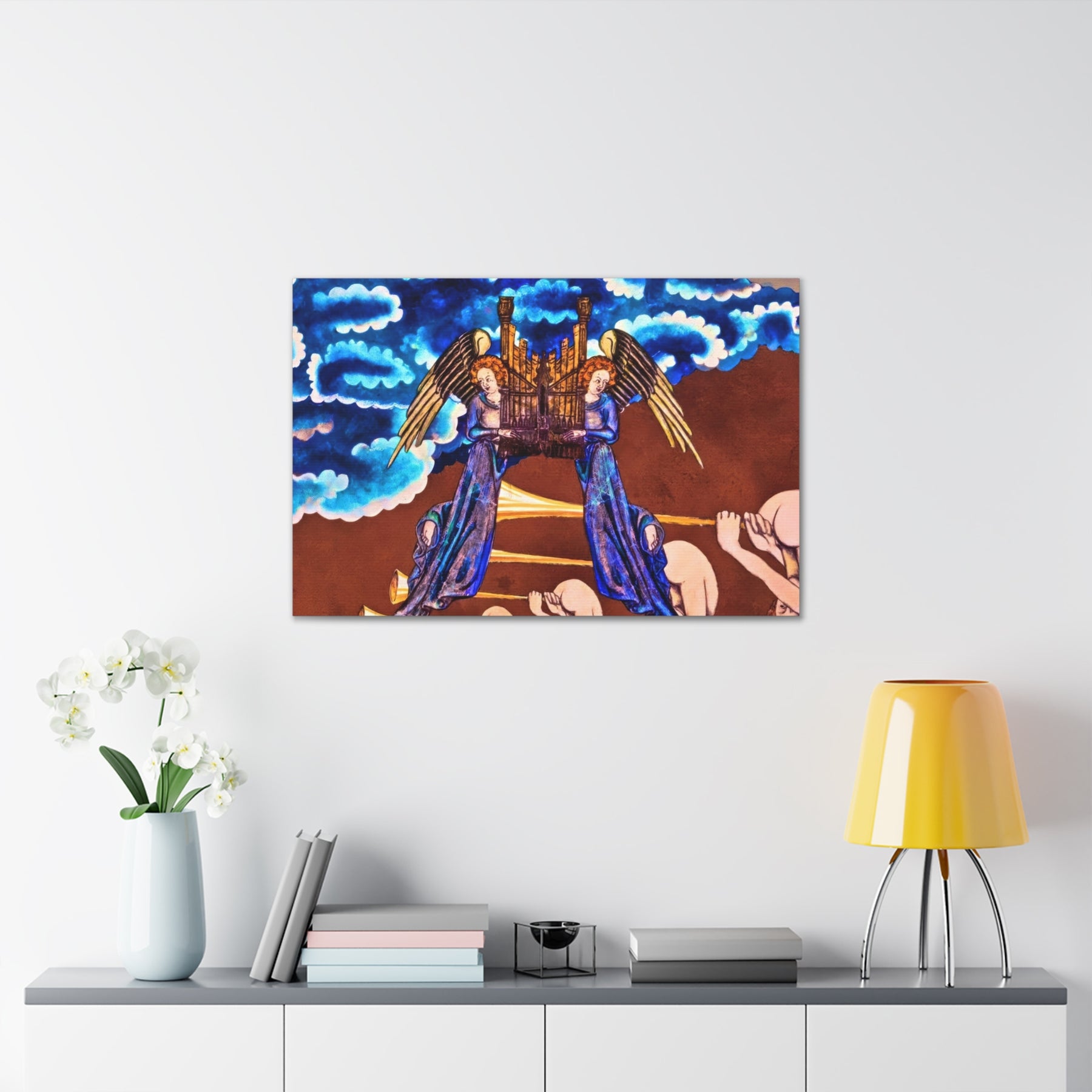 Holy Grail Trumpets Canvas