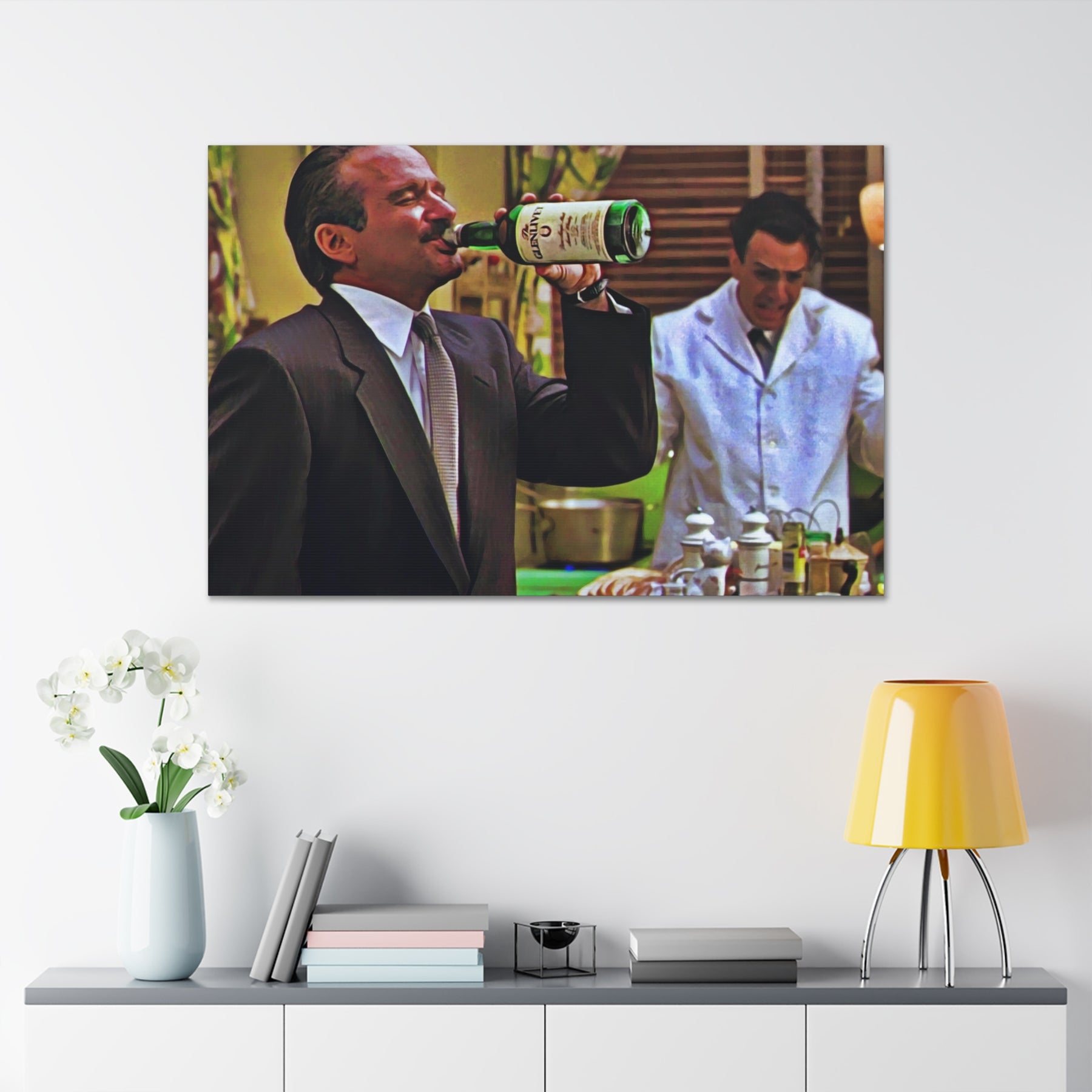 The Birdcage Dinner Party Canvas