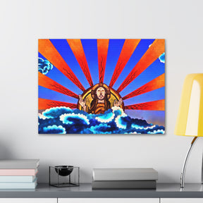 Holy Grail Peace Canvas