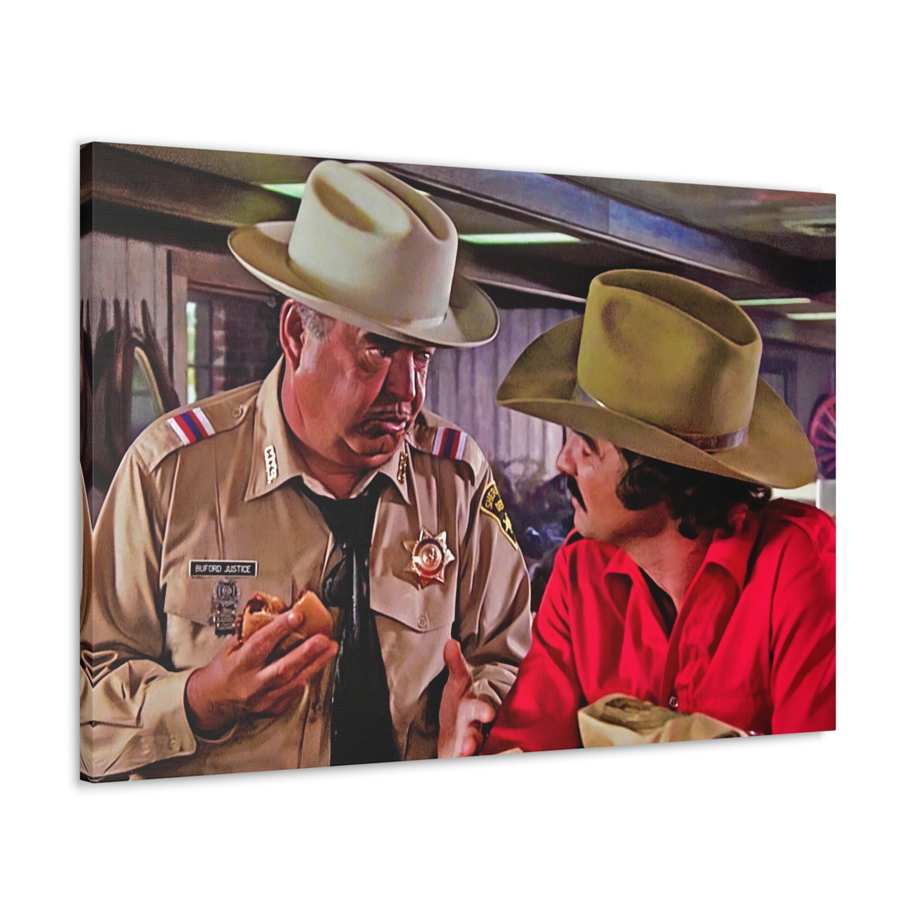 Smoky and The Bandit Diablo Sammich Canvas