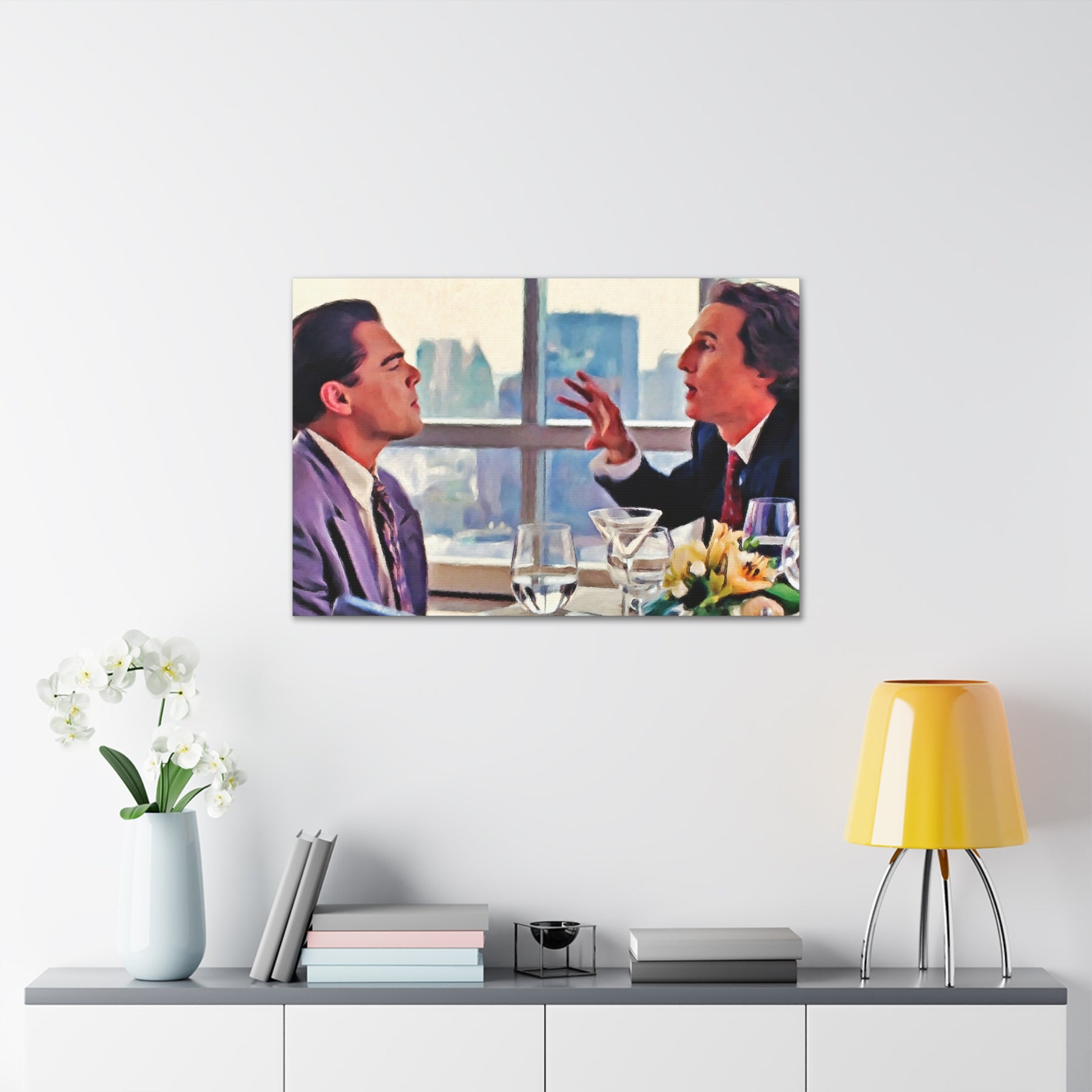 Wolf Of Wall St. Fairy Dust Canvas