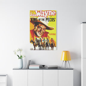 King Of The Pecos Canvas