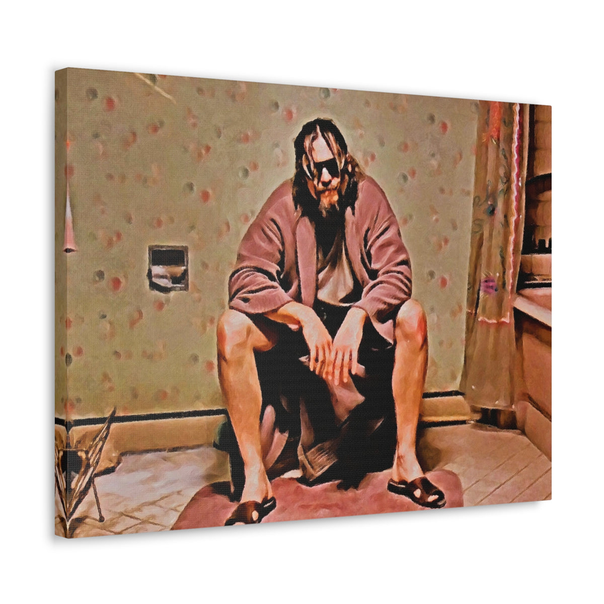 Lebowski Obviously You're Not A Golfer Canvas