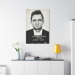 Johnny Cash Folsom Canvas