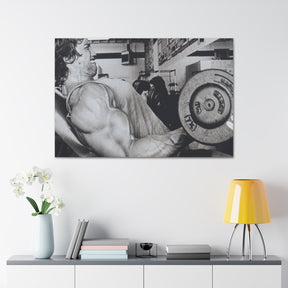 Pumping Iron Canvas