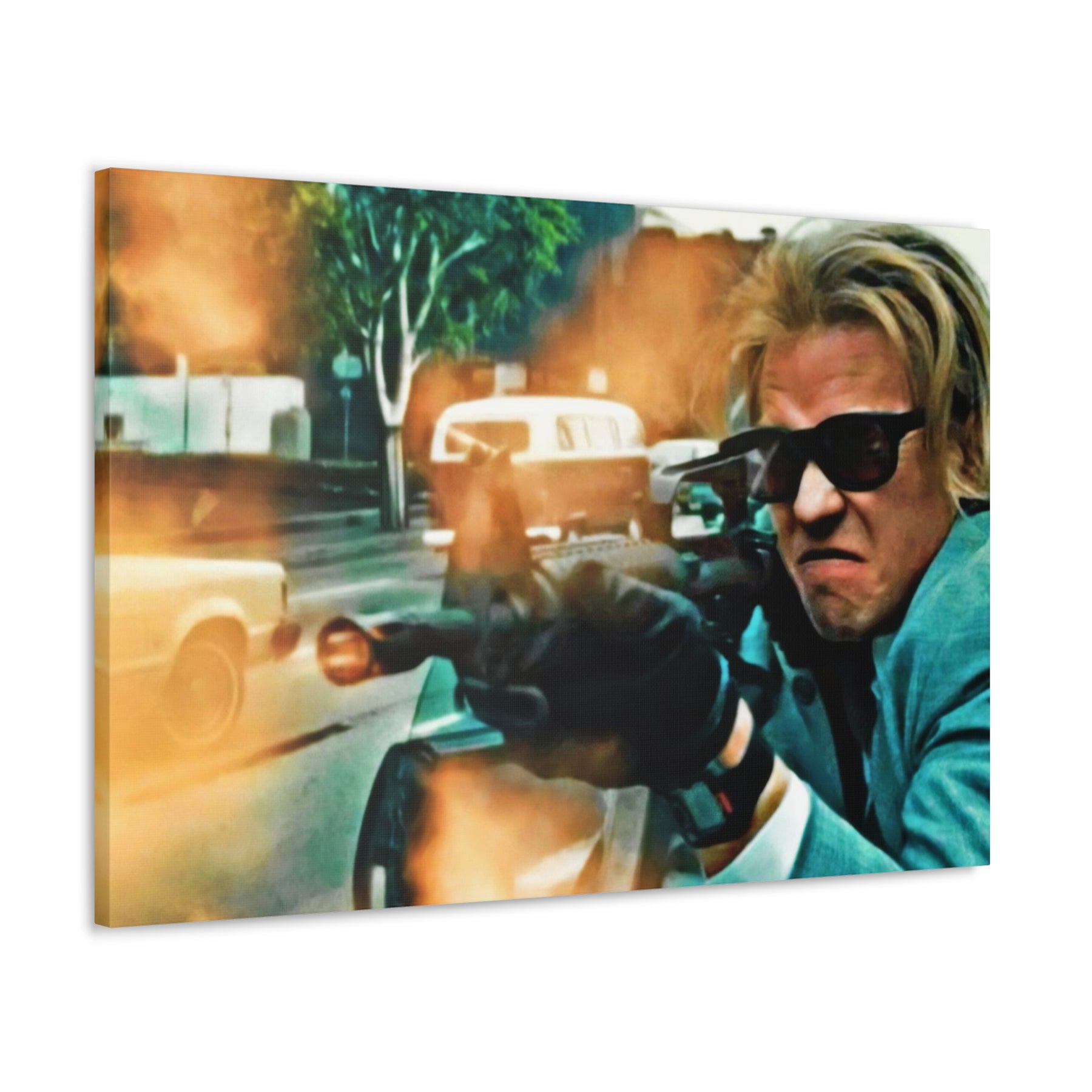 HEAT Chris Muzzle Flash Canvas