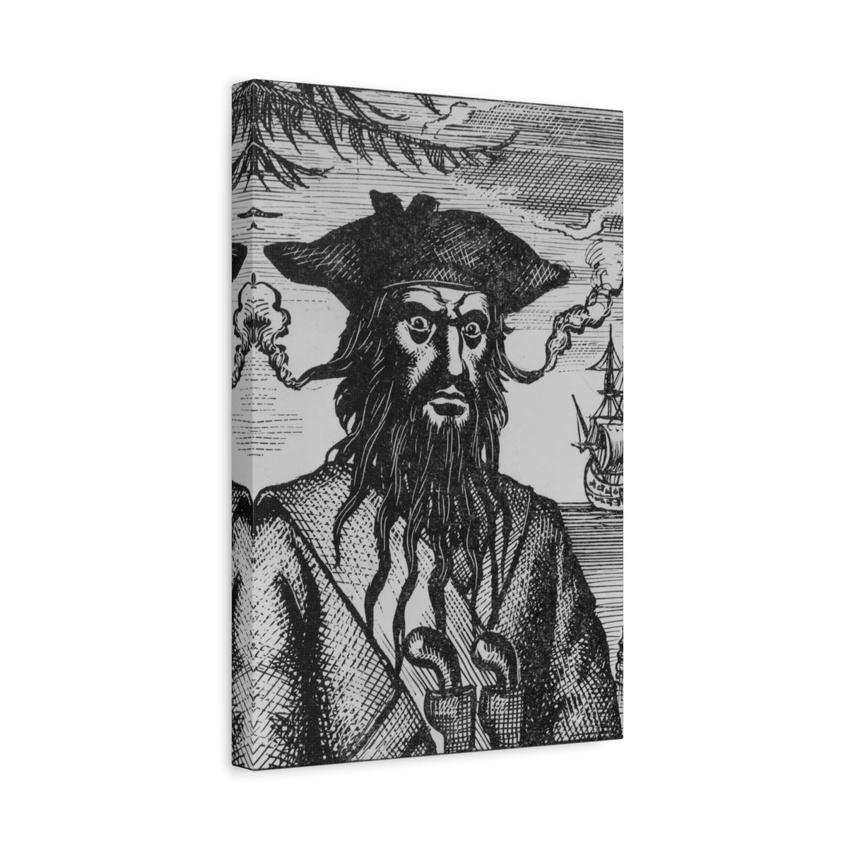 Blackbeard Canvas