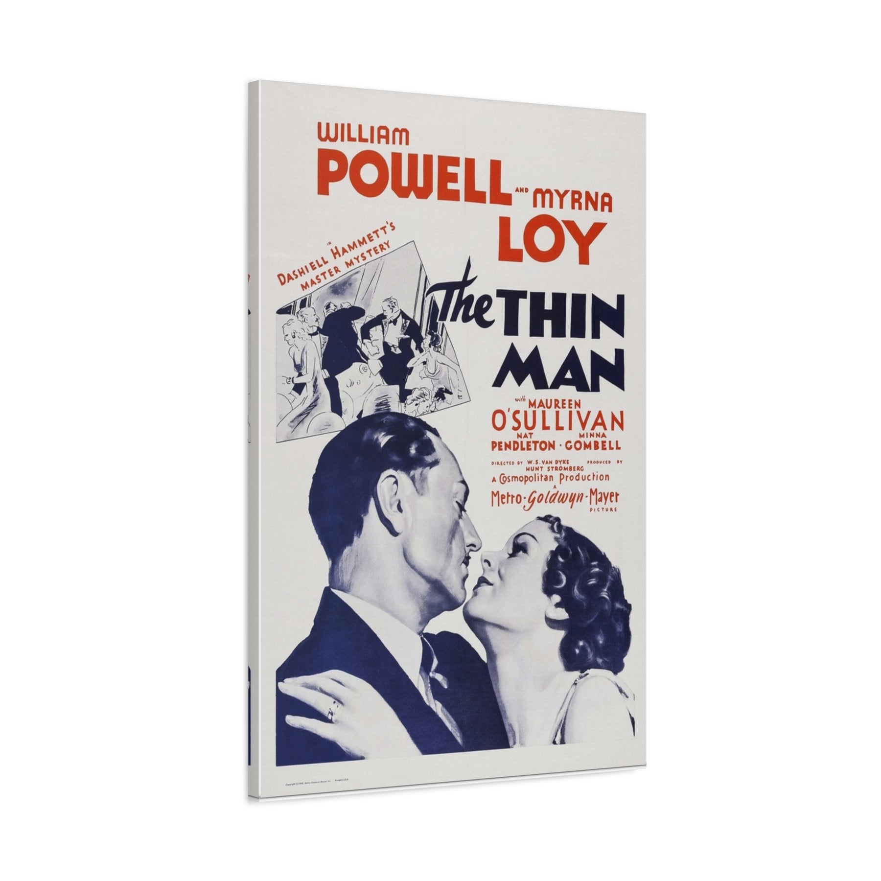 The Thin Man Canvas