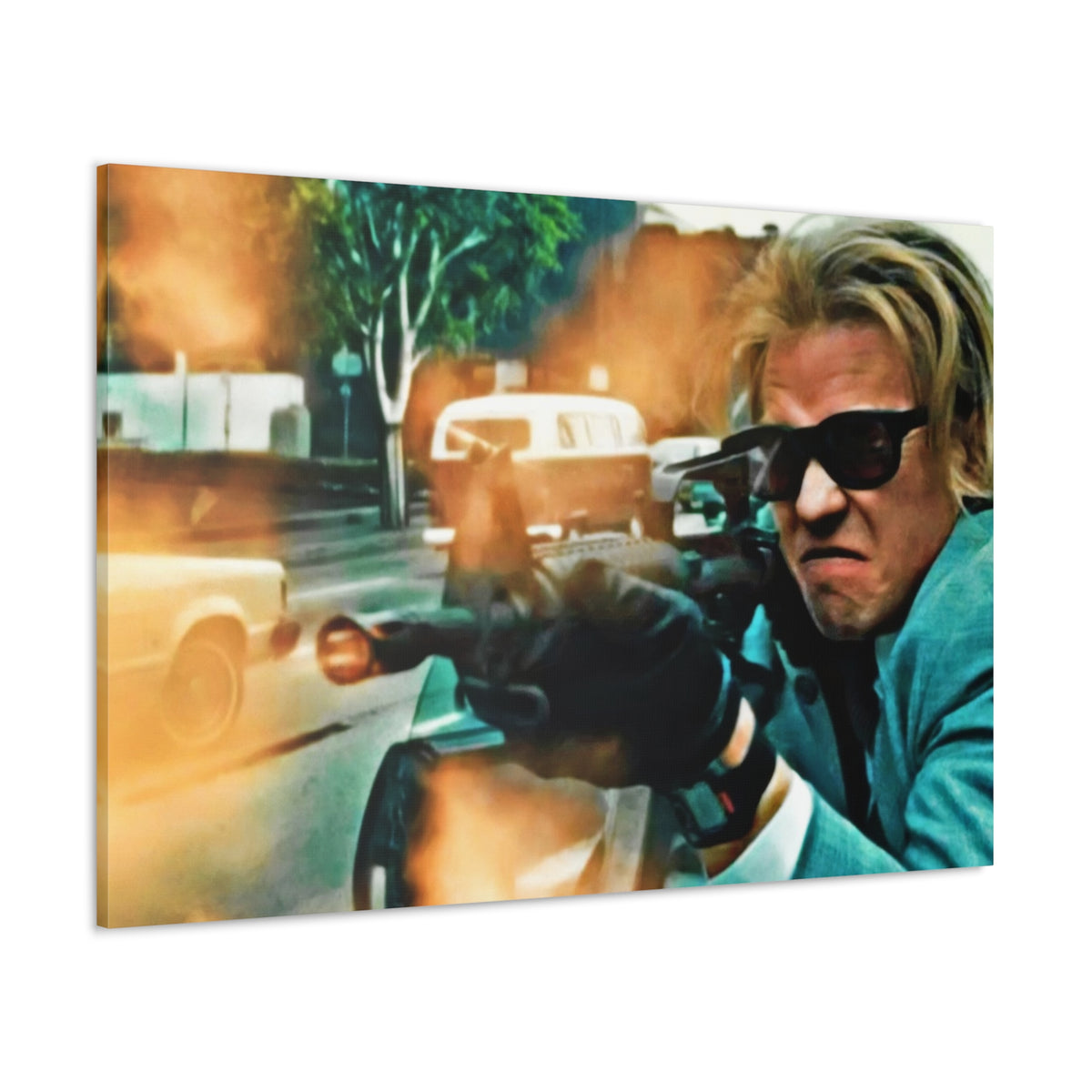 HEAT Chris Muzzle Flash Canvas