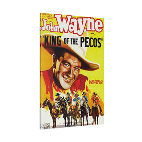 King Of The Pecos Canvas