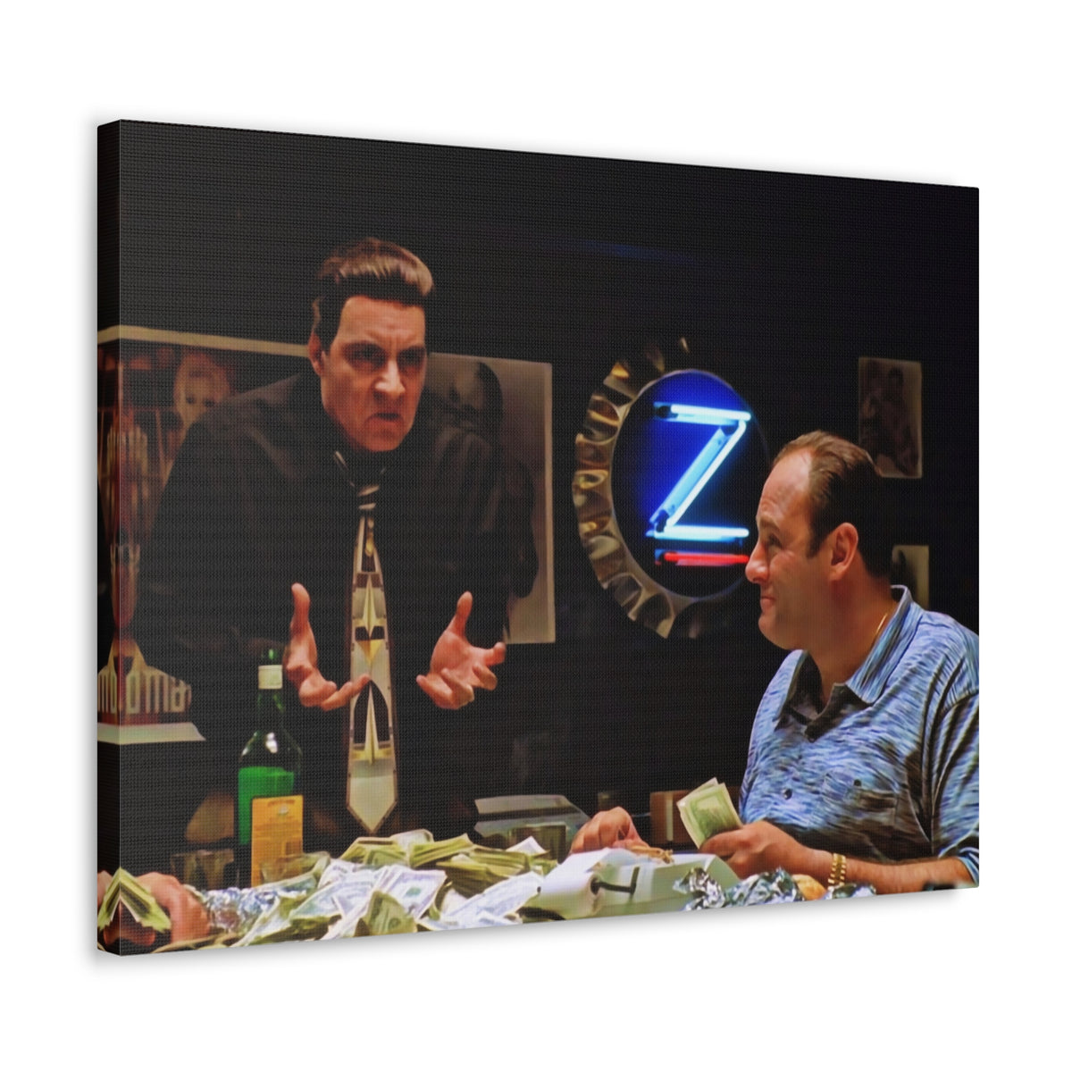 Sopranos Silvio Pacino Canvas