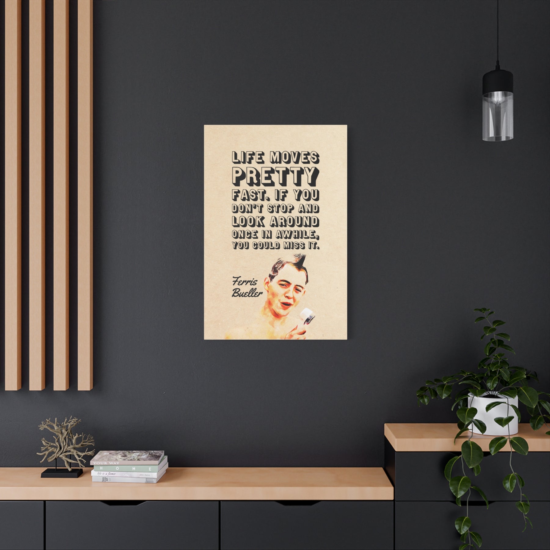 Ferris Quote Canvas