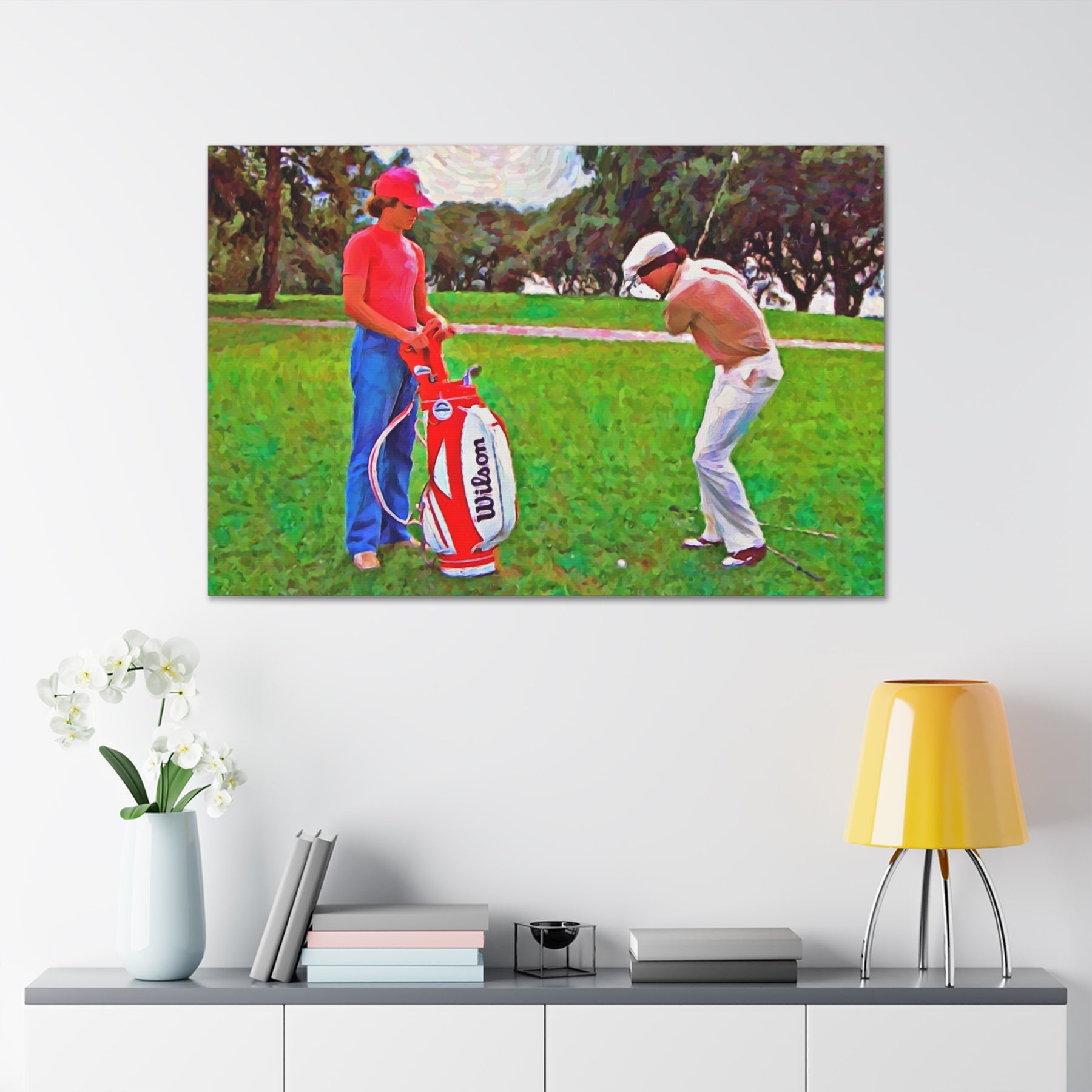 Caddyshack Be The Ball Canvas