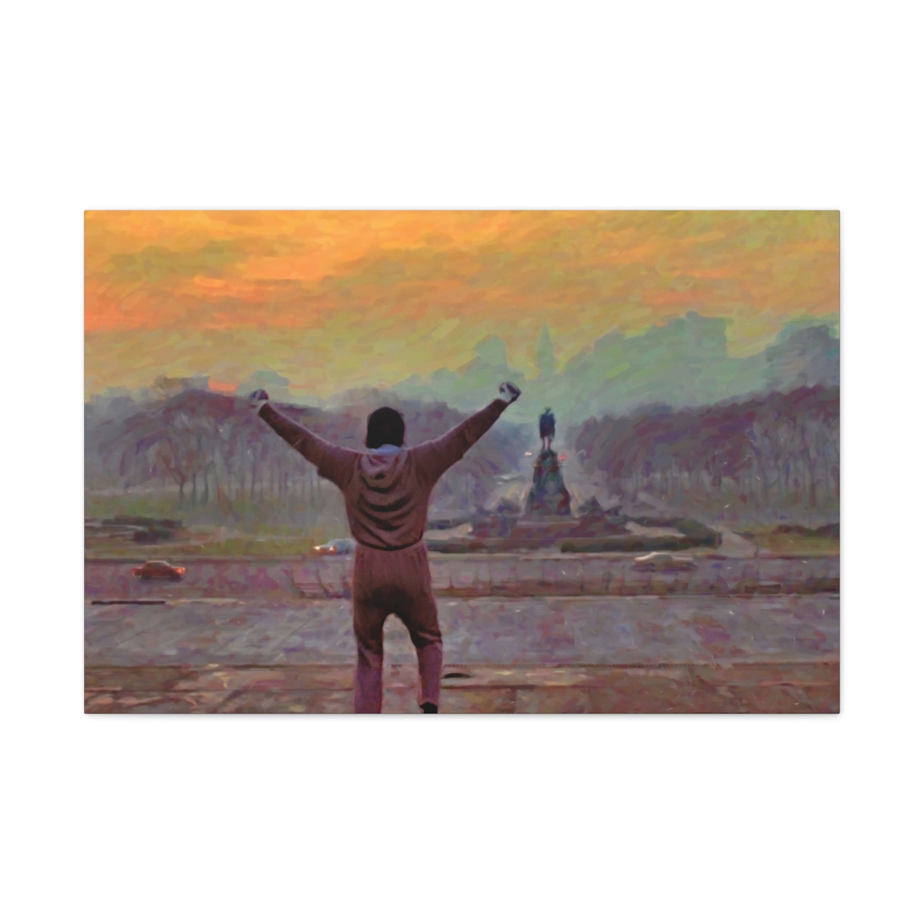 Rocky Steps Canvas