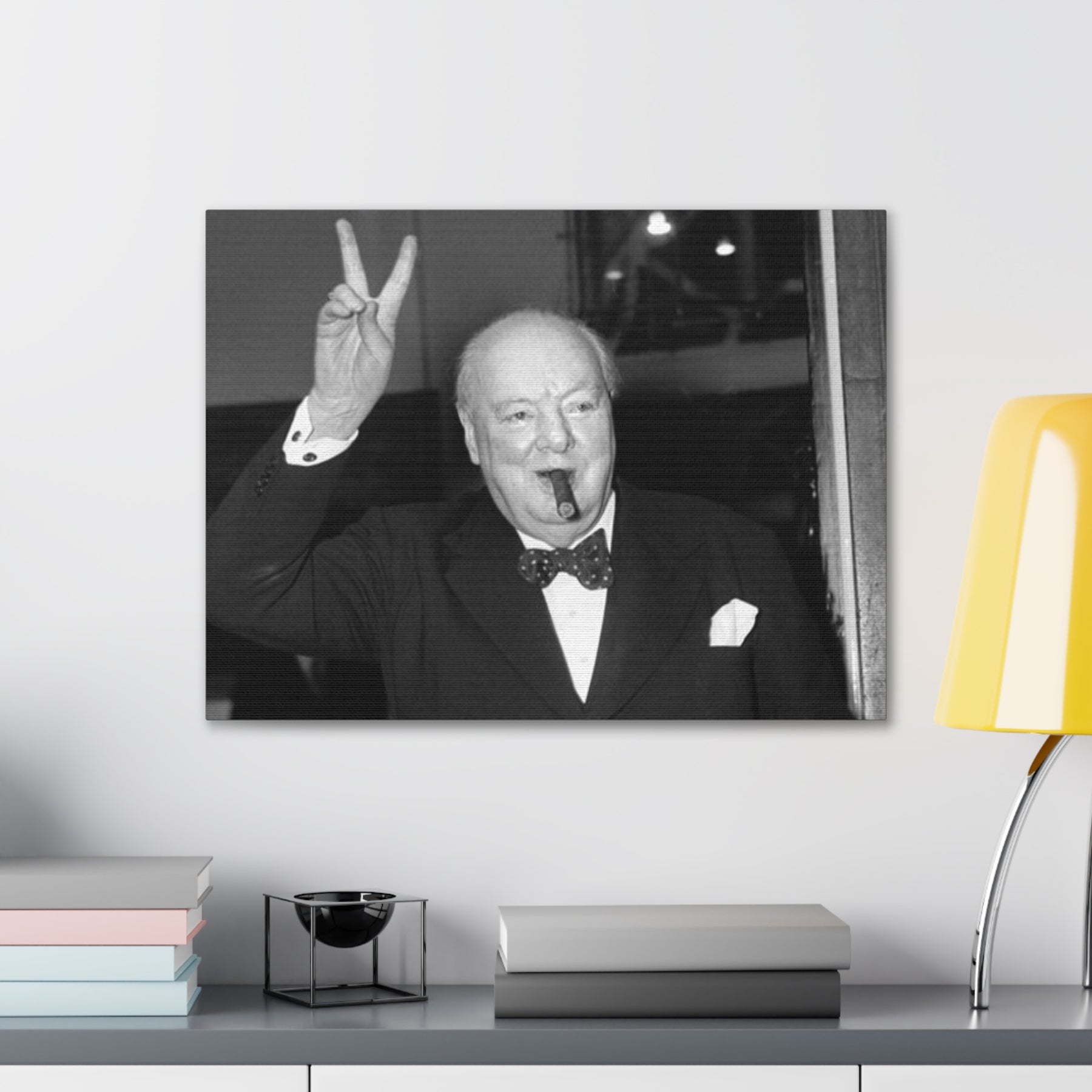 Churchill Cigar Canvas