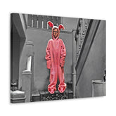 A Christmas Story Pink Nightmare Canvas