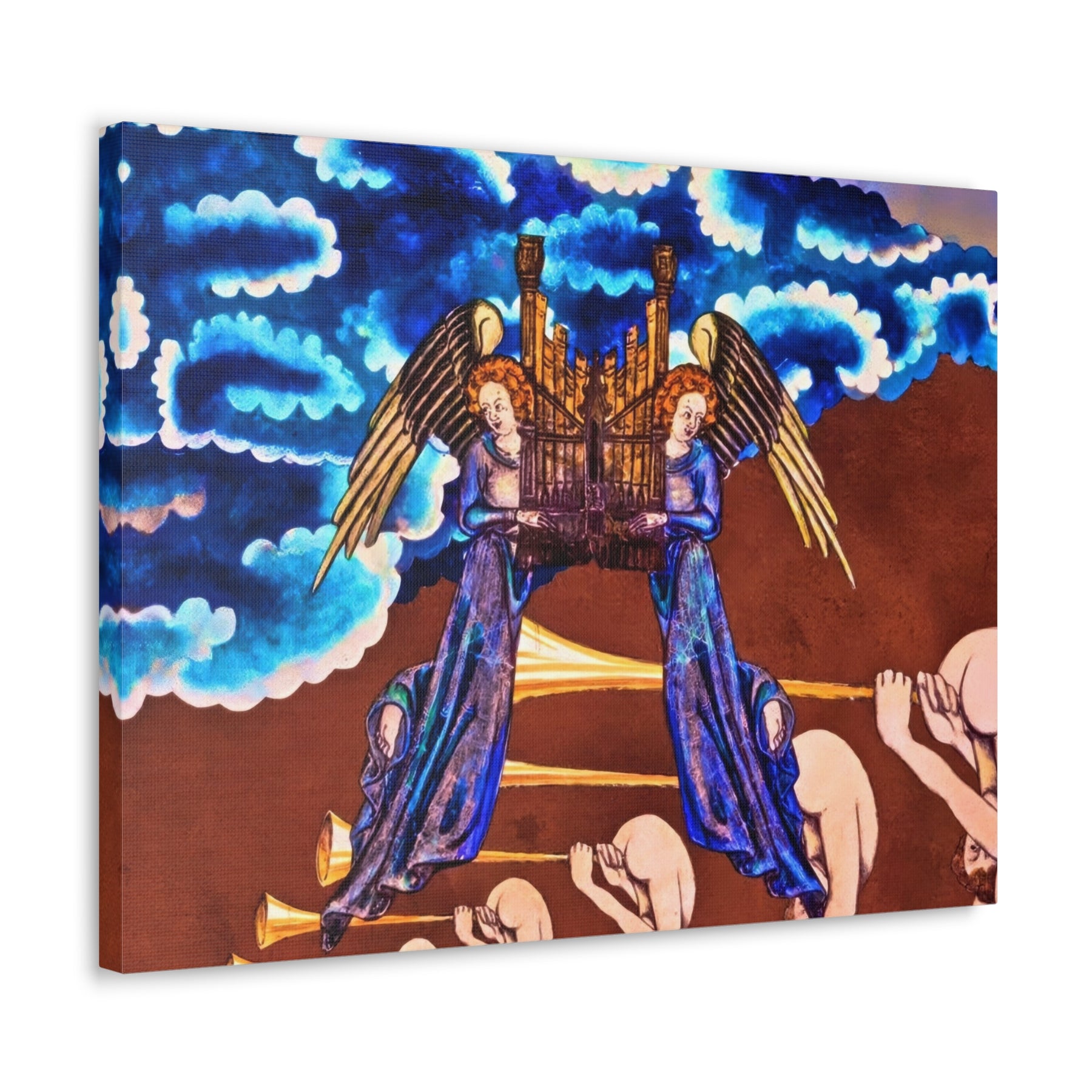 Holy Grail Trumpets Canvas