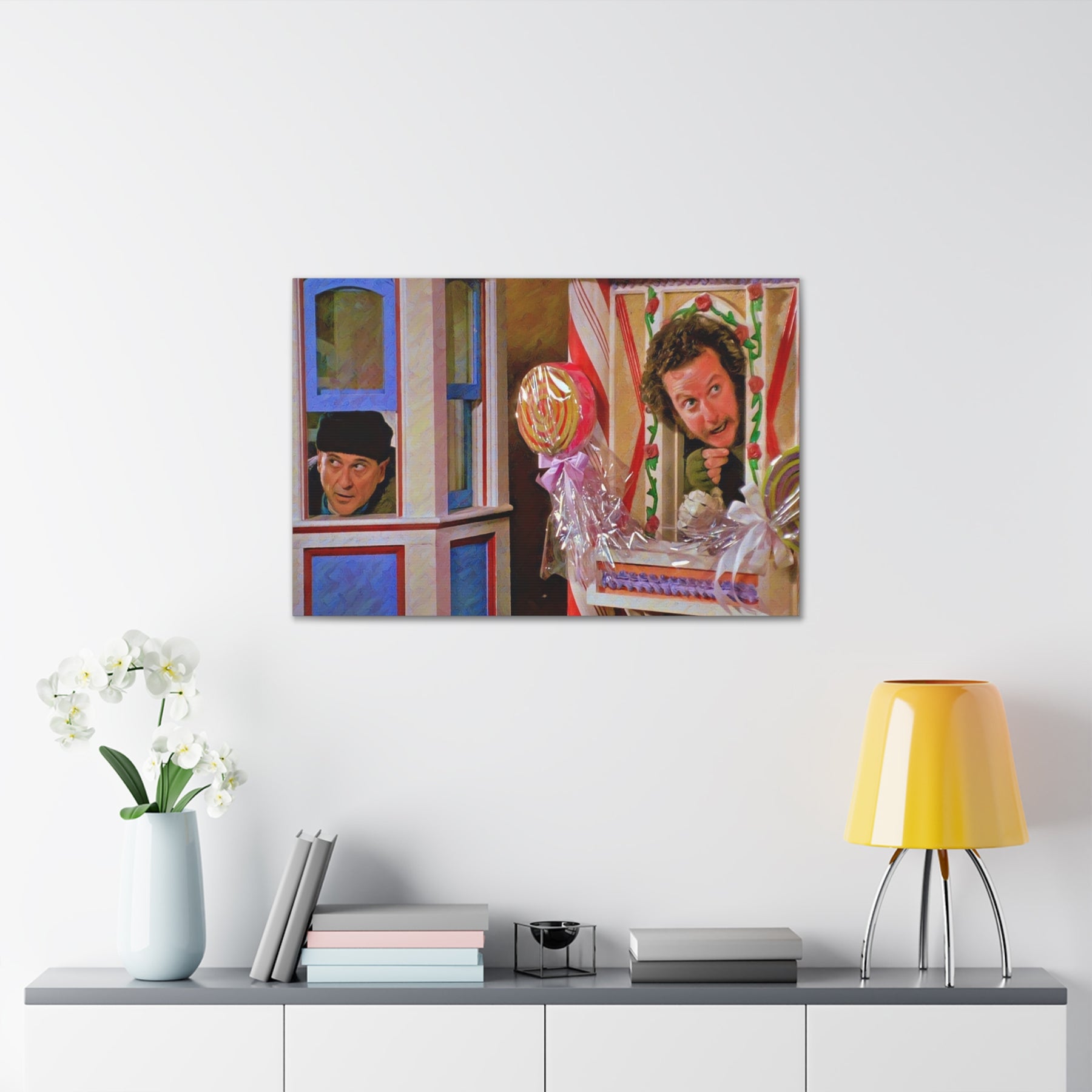 Home Alone Sticky Bandits Canvas