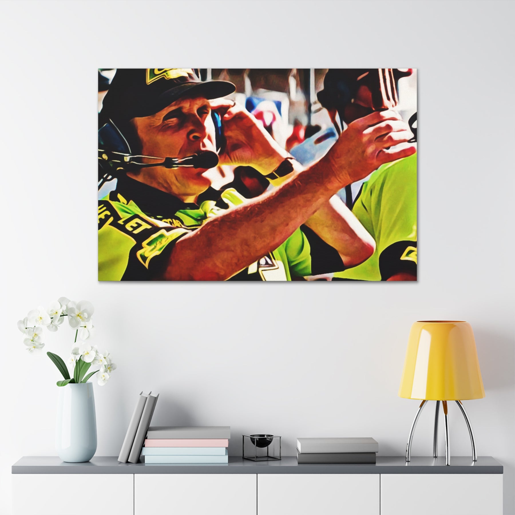 Days Of Thunder Ice Cream Canvas