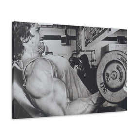 Pumping Iron Canvas