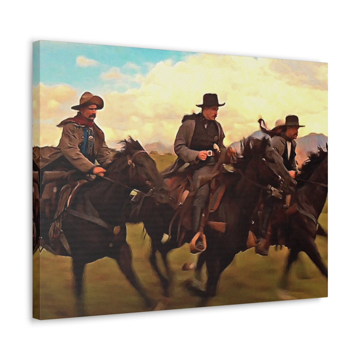 Tombstone Earp & His Immortals Canvas