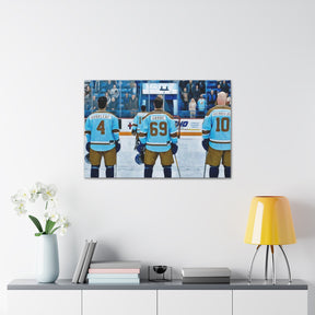 Sudbury Blueberry Bulldogs Canvas