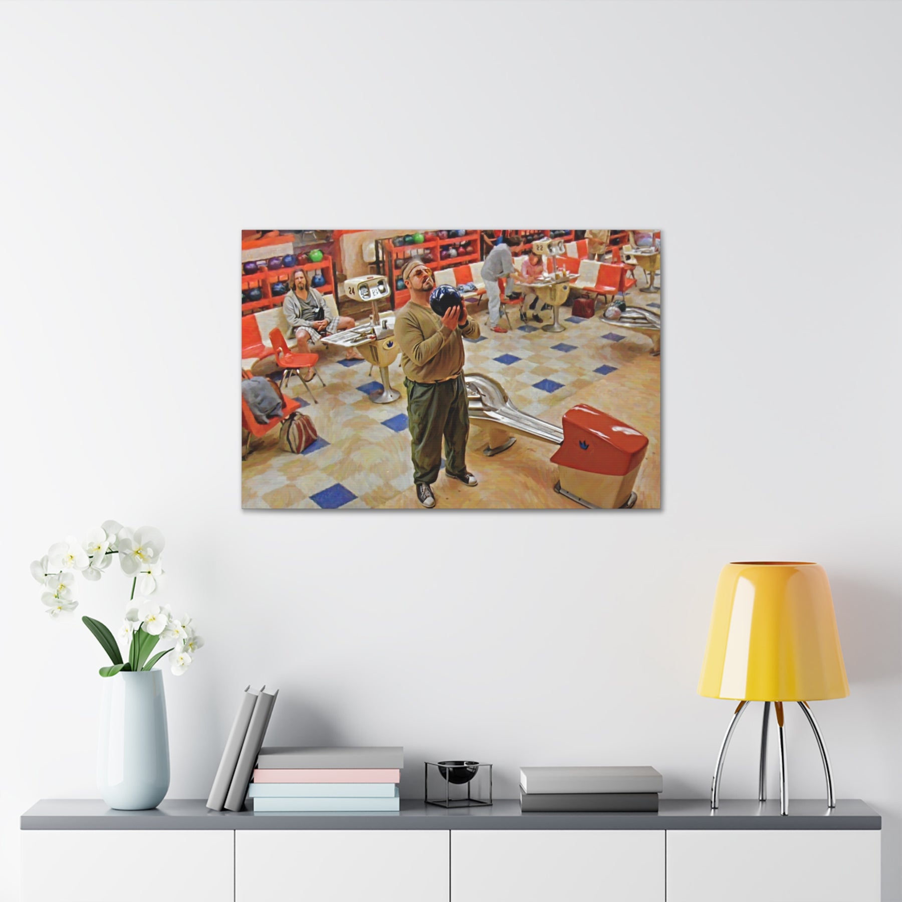 Lebowski Walter Bowling Canvas