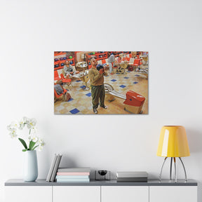 Lebowski Walter Bowling Canvas