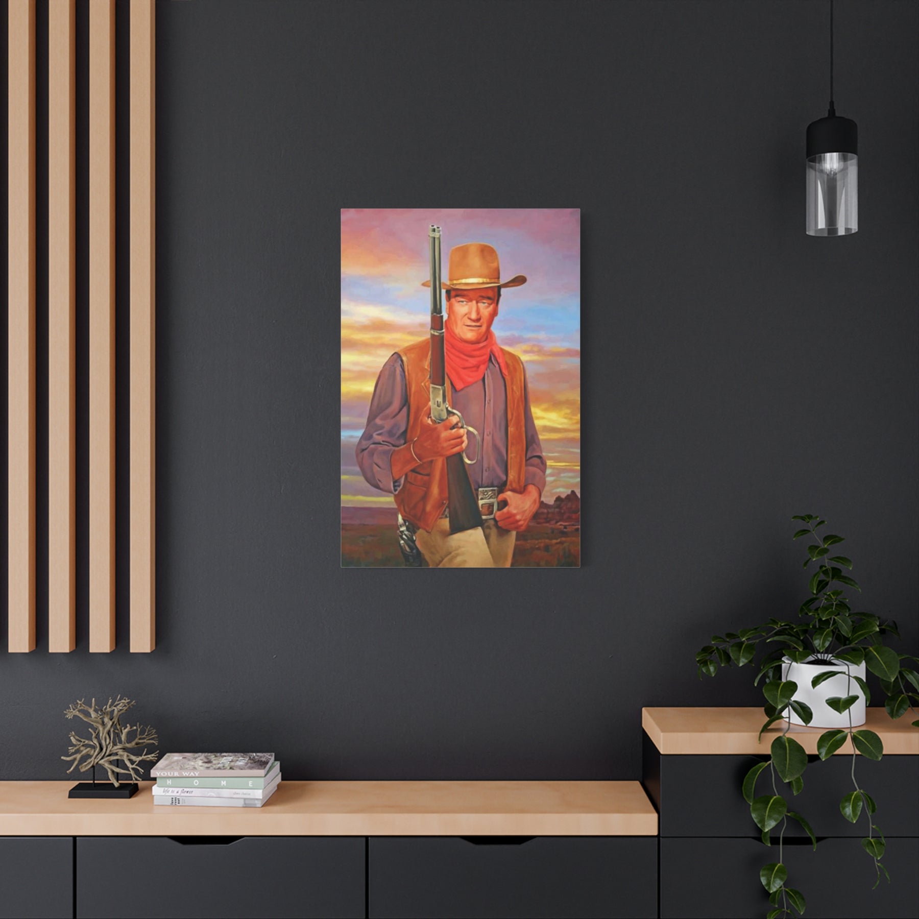 The Duke In Color Canvas