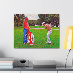 Caddyshack Be The Ball Canvas