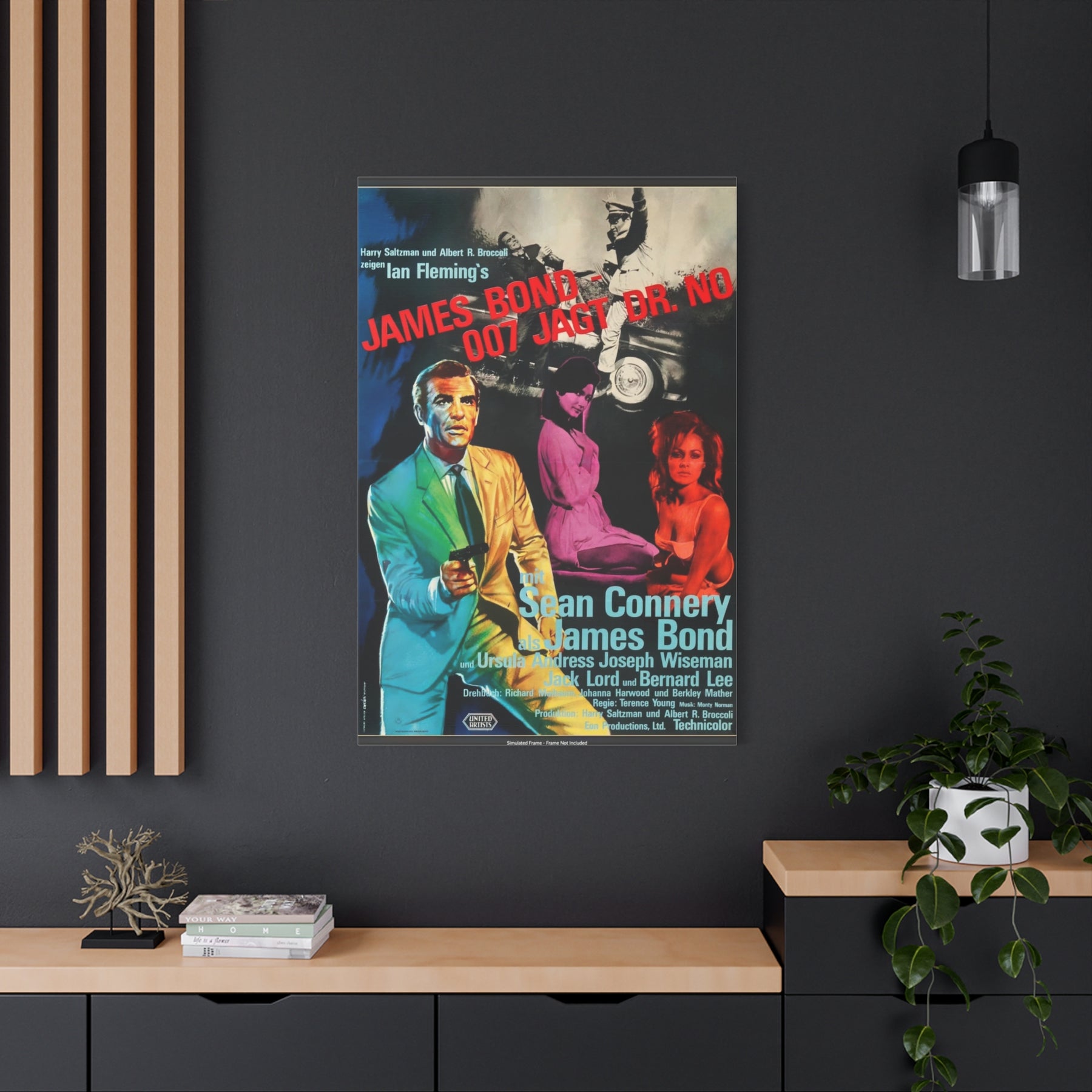 James Bond Dr. No 1962 Canvas