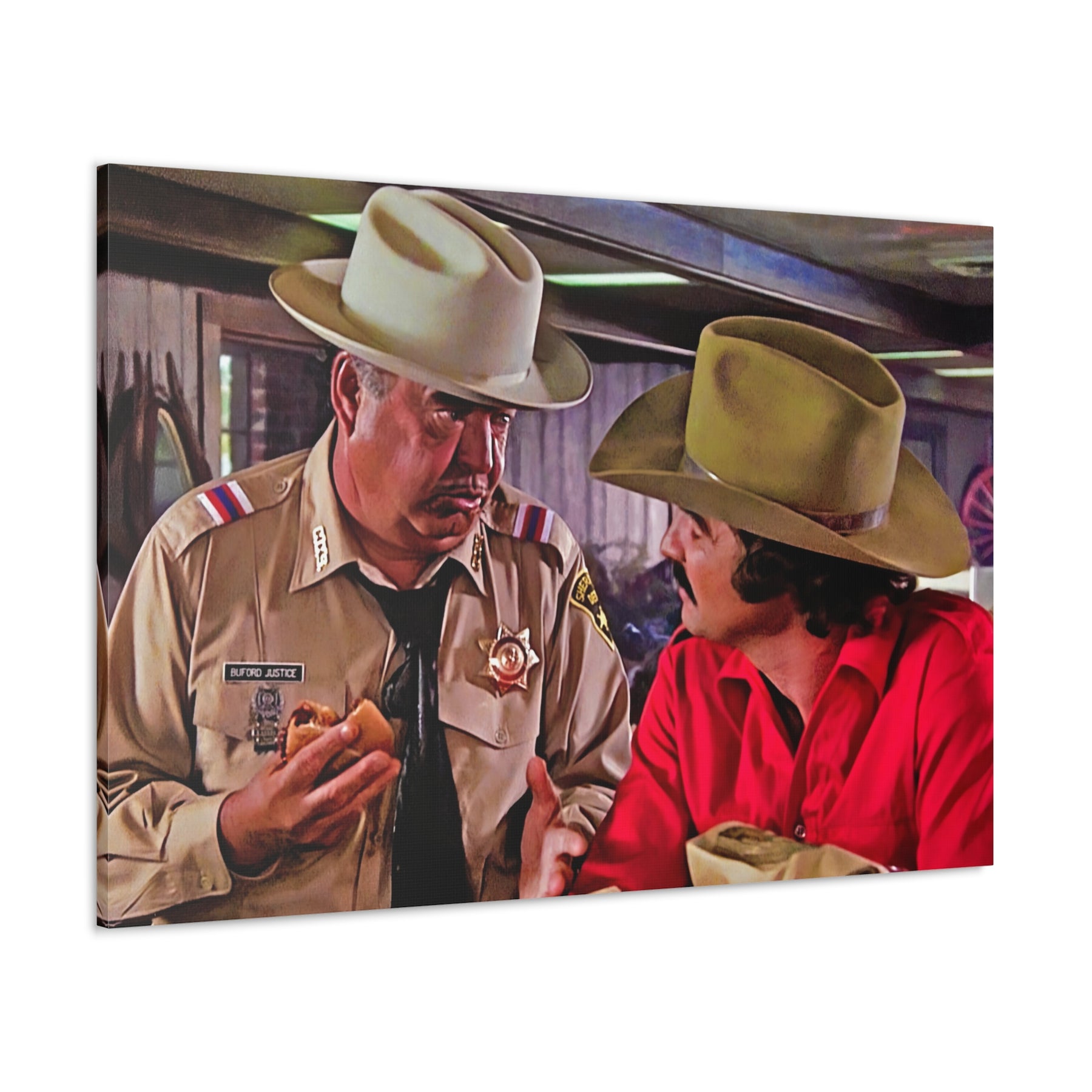 Smoky and The Bandit Diablo Sammich Canvas