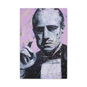 Godfather Splatter Canvas