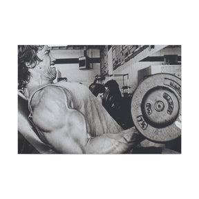 Pumping Iron Canvas