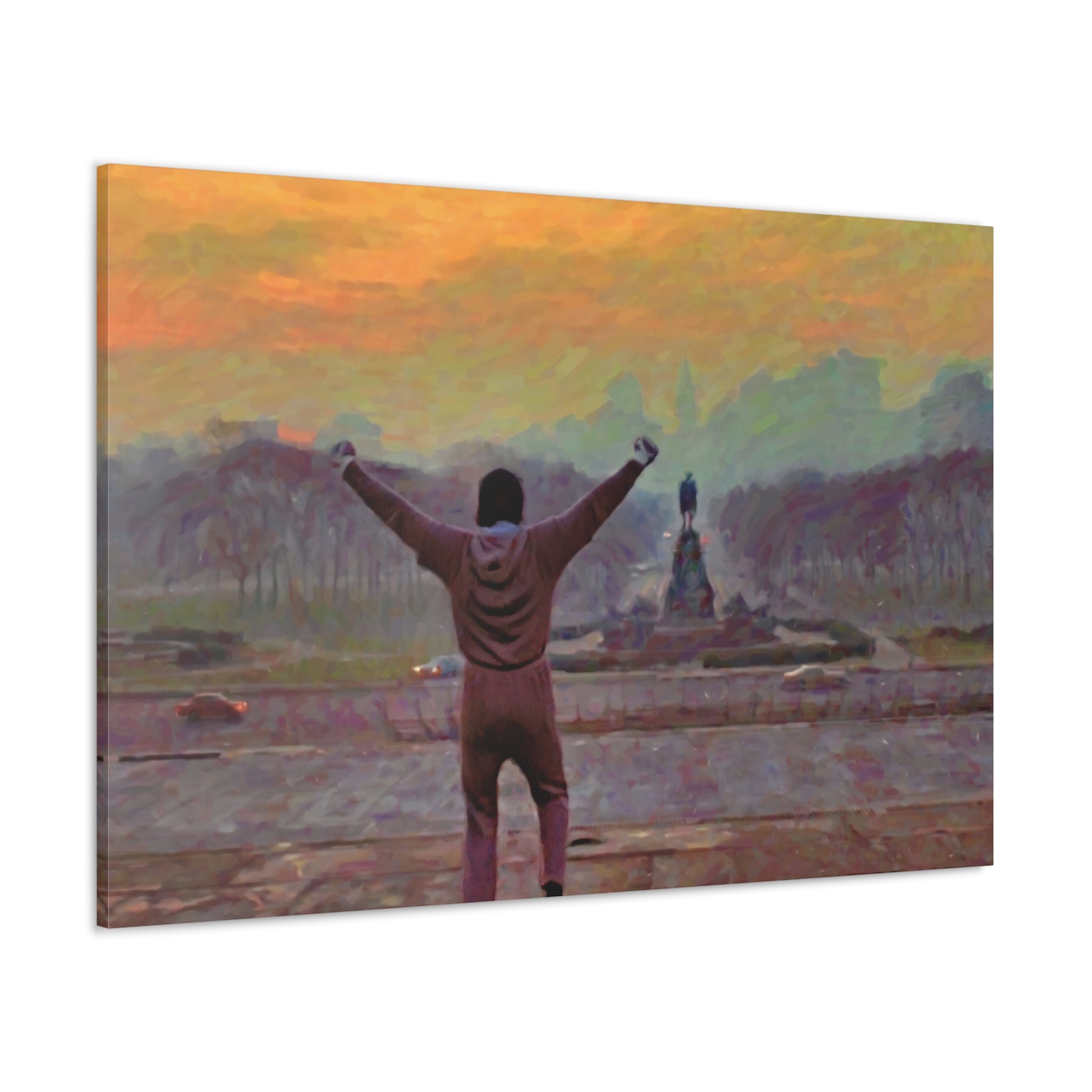 Rocky Steps Canvas