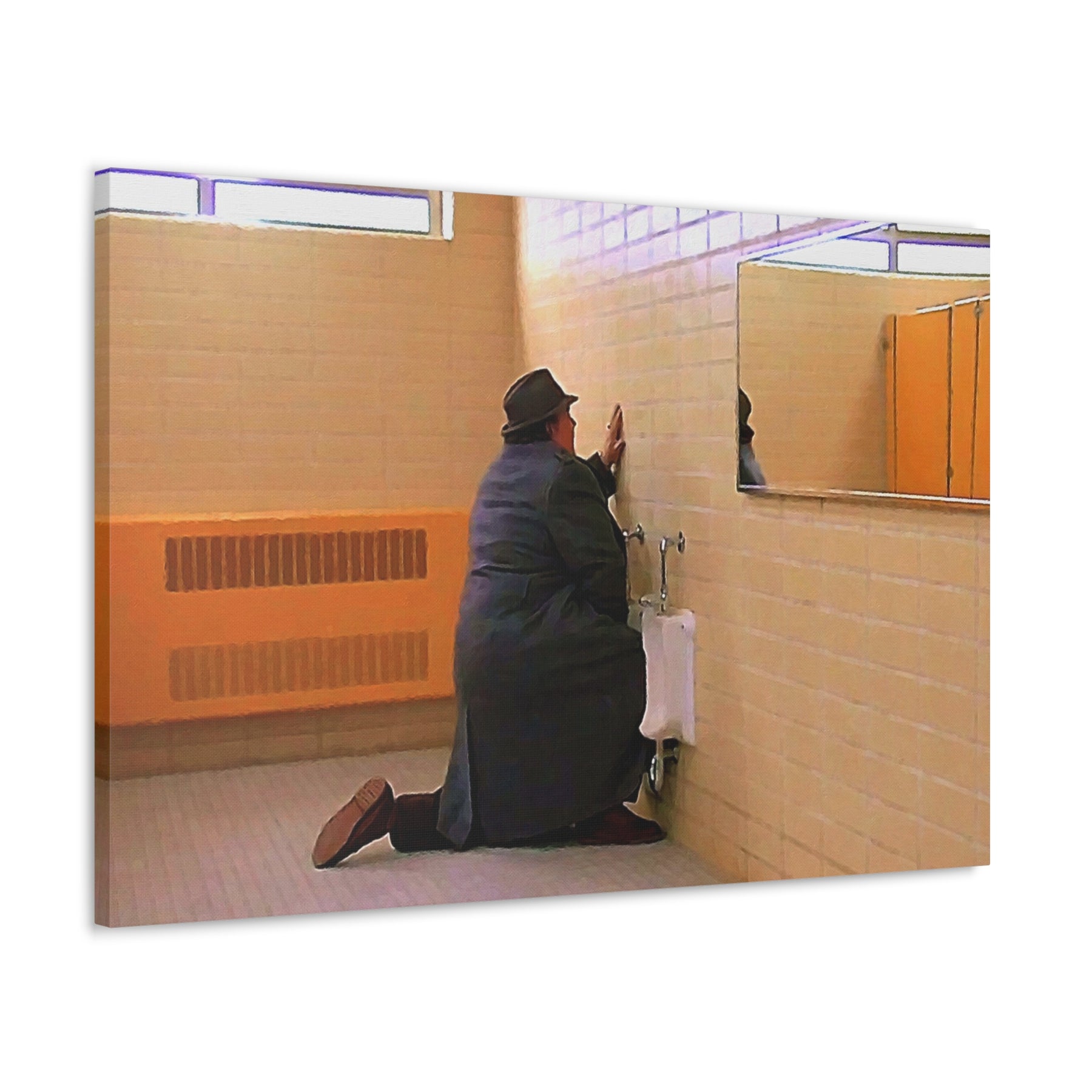 Uncle Buck Bathroom Canvas