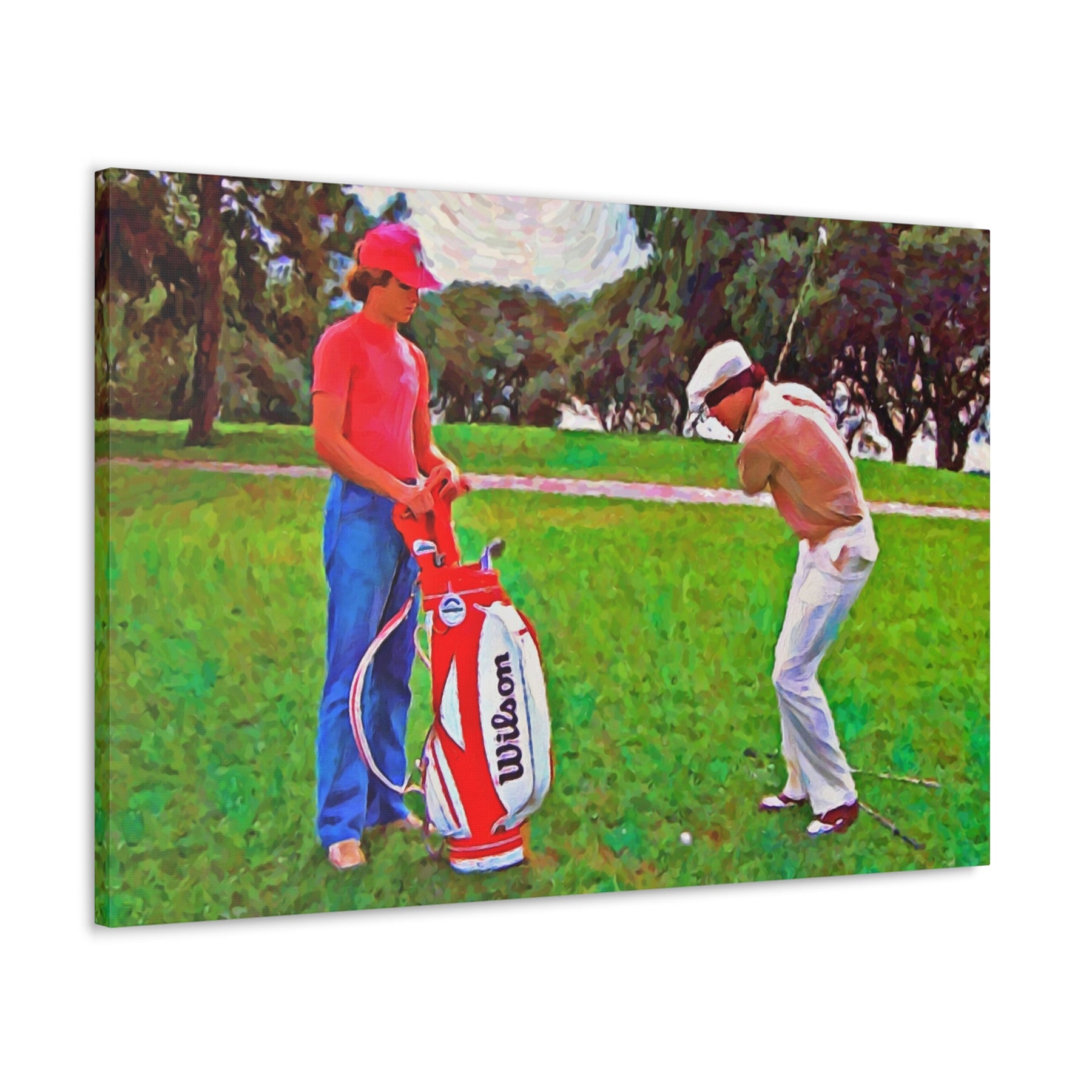 Caddyshack Be The Ball Canvas