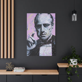 Godfather Splatter Canvas