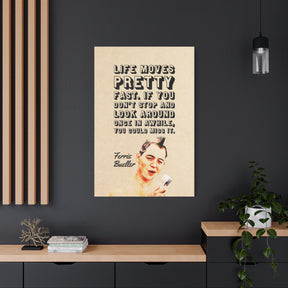 Ferris Quote Canvas