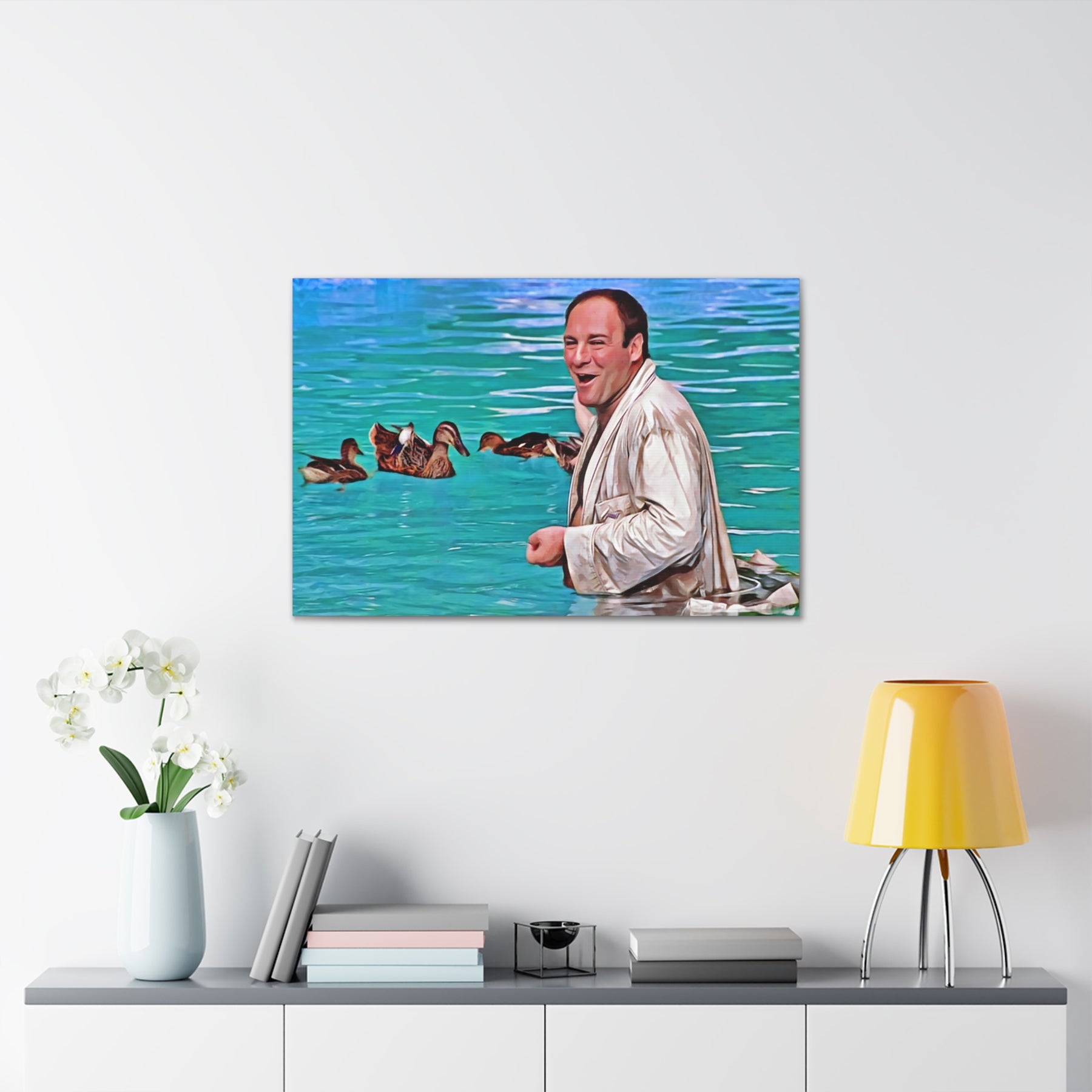 Sopranos Ducks Canvas