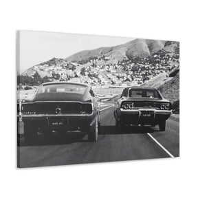 Bullitt The Chase Canvas