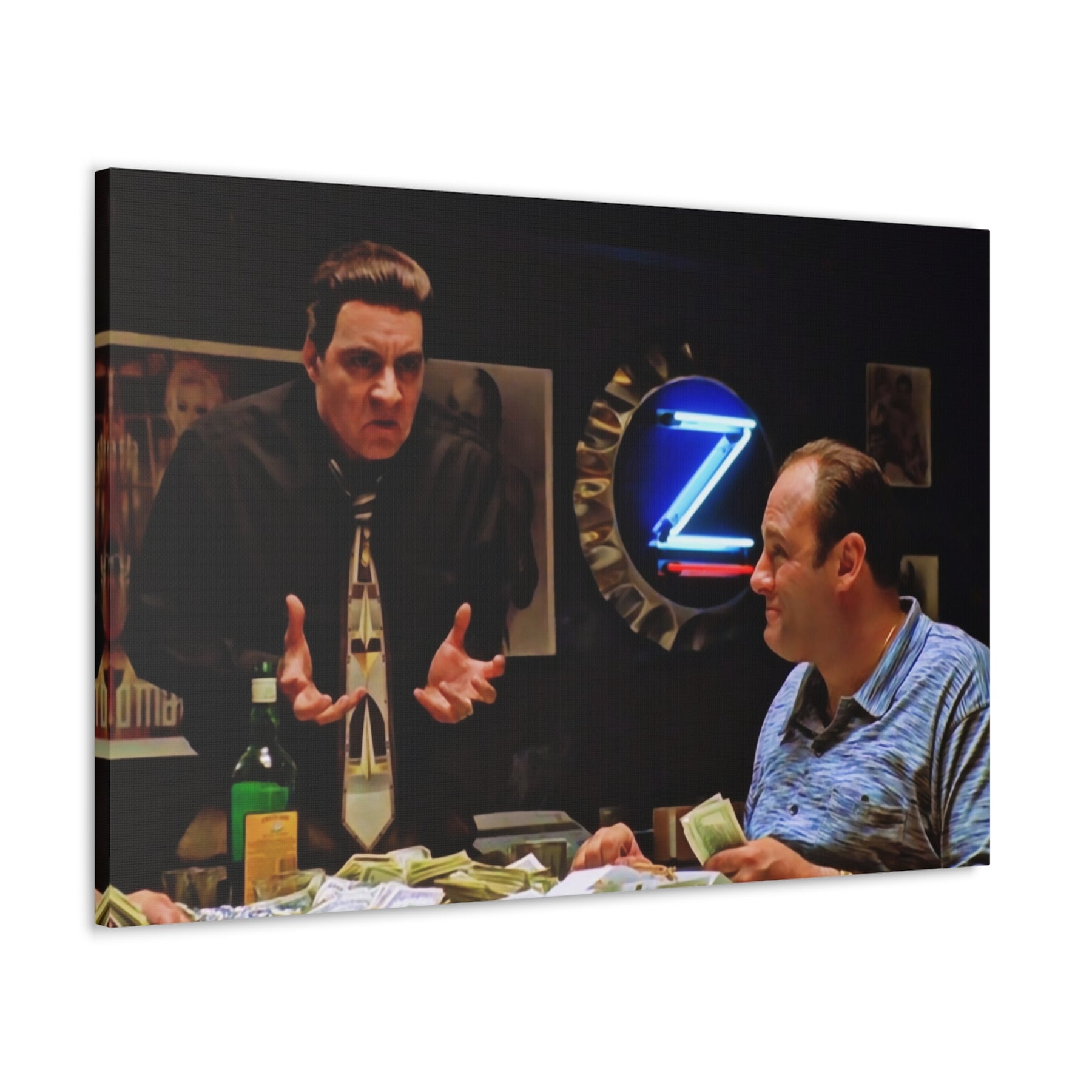 Sopranos Silvio Pacino Canvas