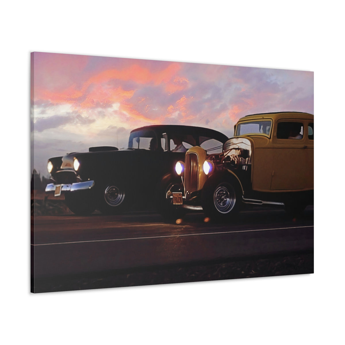 American Graffiti Paradise Rd Canvas